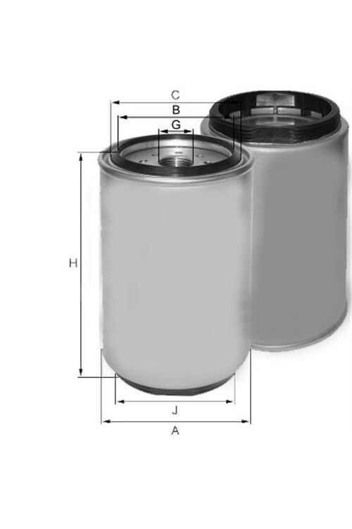 YAKIT FİLTRESİ VOLVO BL. EW. L SU SEPARATÖRÜ ZP 3118F WK 1176x-FS 19753