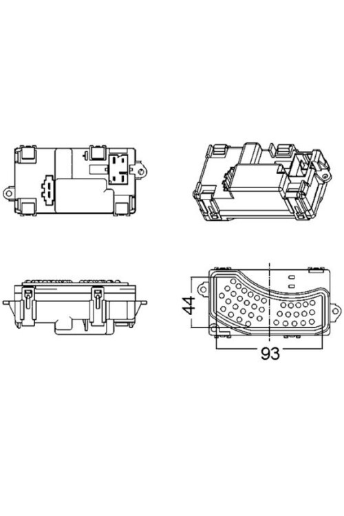 A/C-Gebl seregler und Widerstand AUDI A6