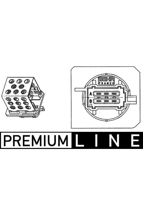 A/C-Gebl seregler und Widerstand CITROEN XSARA PICASSO