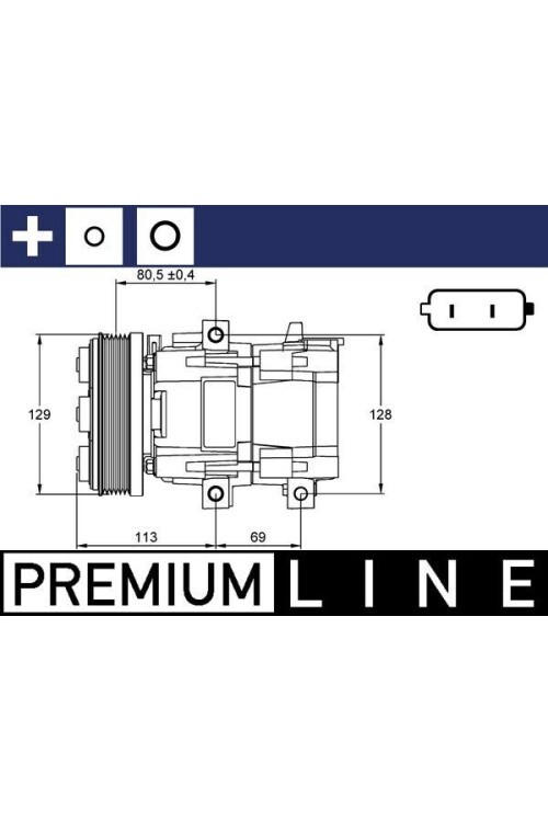 A/C-Kompressor FORD COUGAR EC