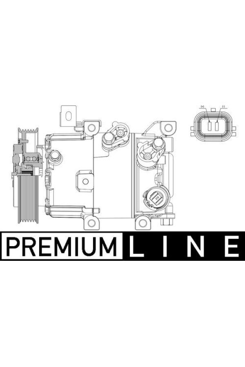 A/C-Kompressor HYUNDAI/KIA 1.6 CDI/GDI