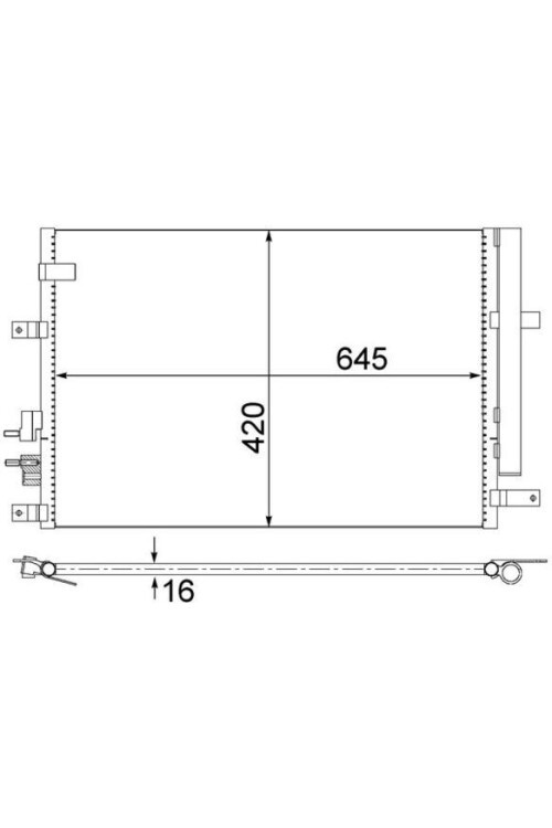A/C-Kondensator ALFA ROMEO 159 / BRERA