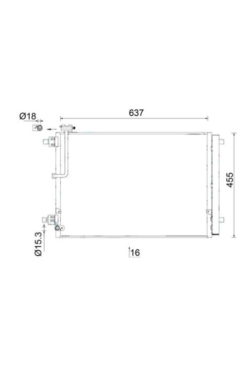 A/C-Kondensator AUDI A8