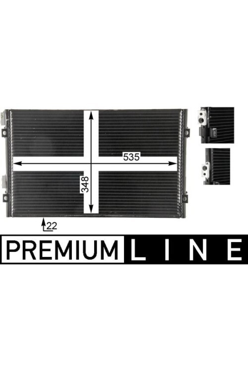 A/C-Kondensator CHRYSLER PT CRUISER PT