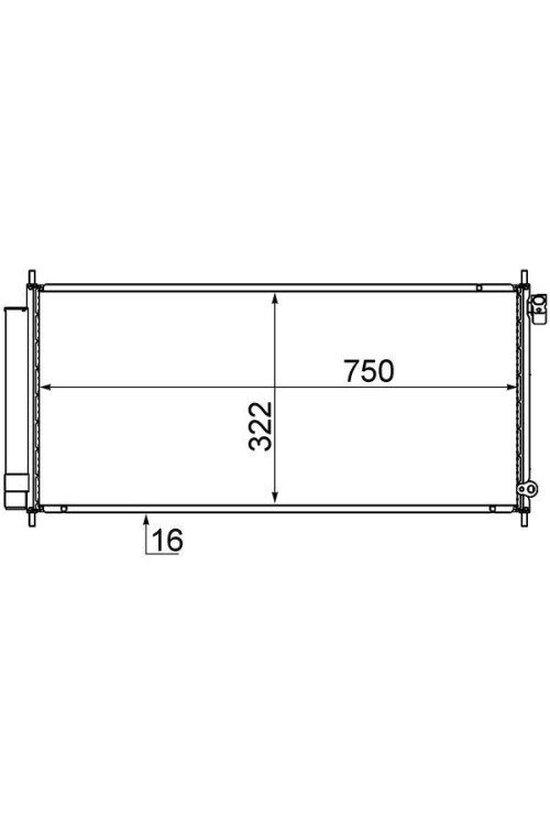 A/C-Kondensator HONDA JAZZ