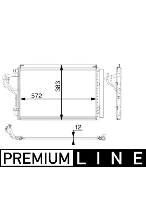 A/C-Kondensator HYUNDAI I30