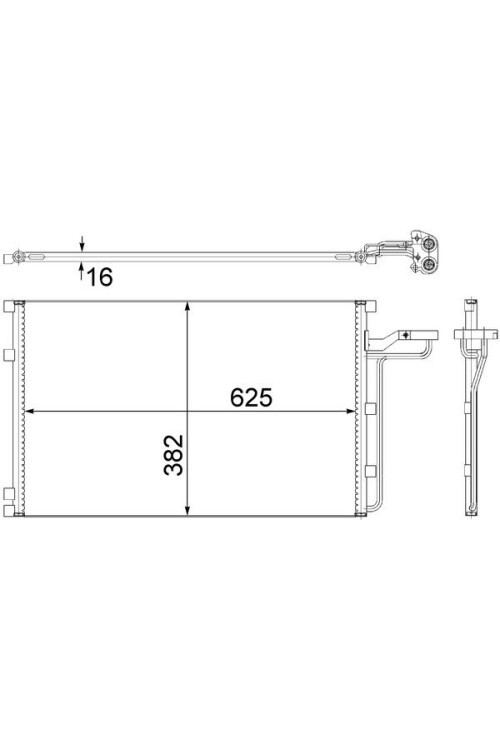 A/C-Kondensator VOLVO S40 05-08