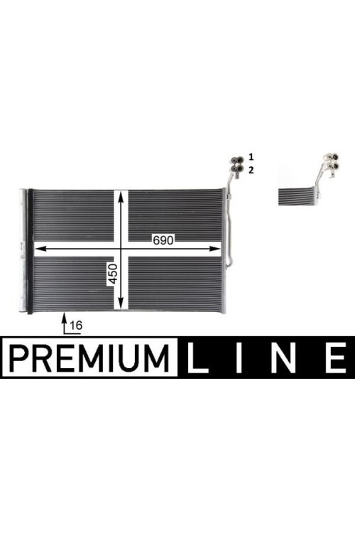 A/C-Kondensator VW TOUAREG