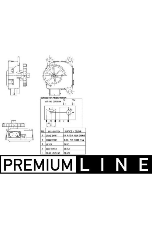 A/C-Stellantrieb VOLKSWAGEN POLO