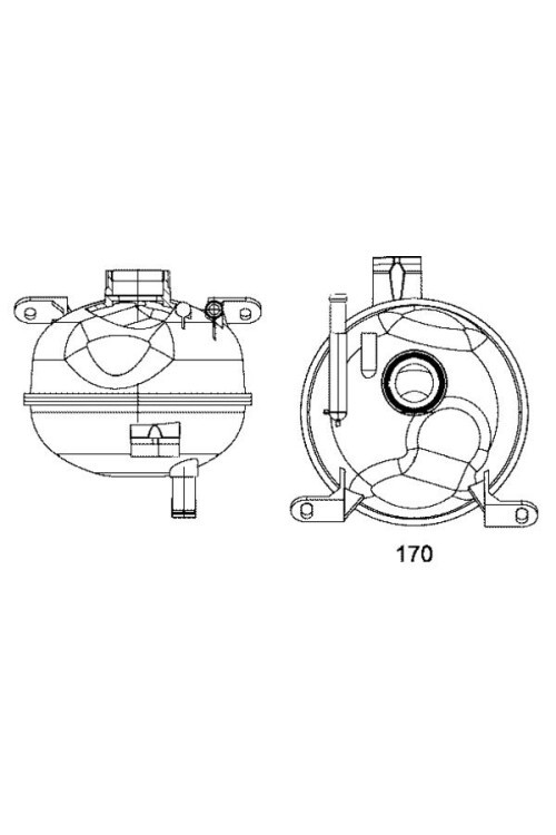 Ausgleichsbeh lter OPEL CORSA B TIGRA