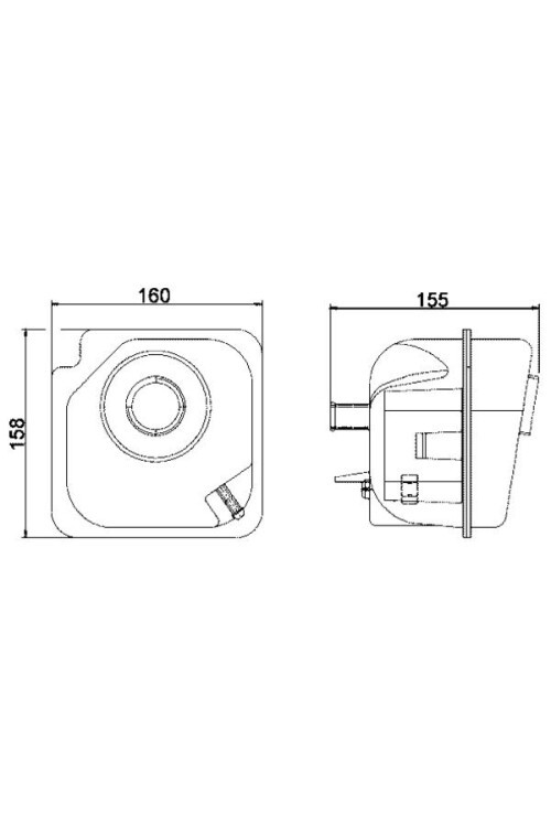 Ausgleichsbeh lter VOLVO 850/S70/V70