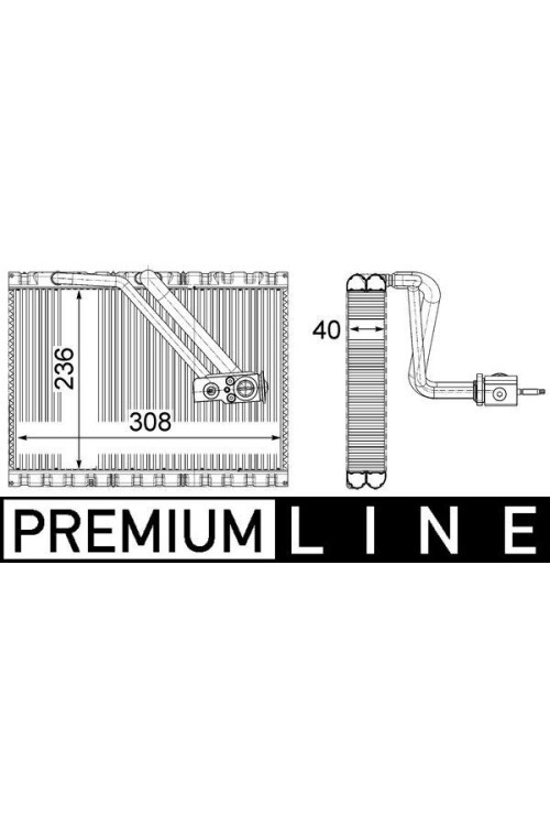EVAPORATOR MERCEDES VITO W447 14>