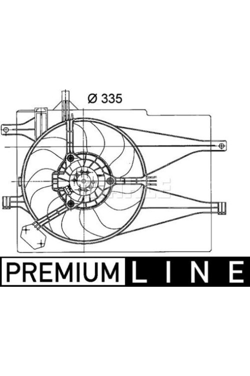 FAN MOTOR SOĞUTMASI FIAT PALIO 1.2i-1.4i -AC