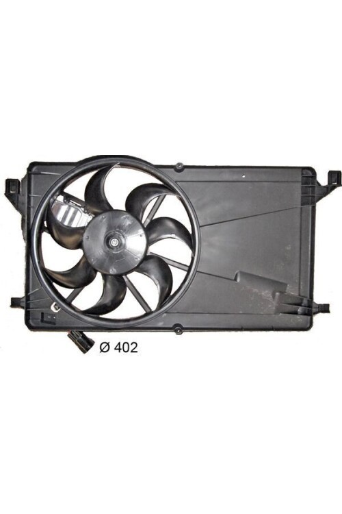 FAN MOTORU KOMPLE FOCUS II 04>11 2.0 VOLVO C30 06>12 S40 II 05>12 V50 05>12 1.6D-1.8-2.0-D2