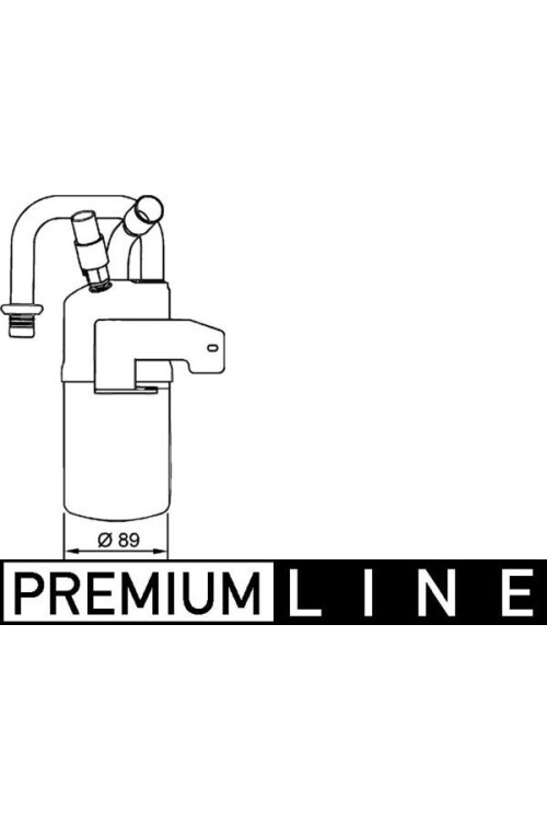 Filter-Trockner und Akkumulator FORD FIESTA V / FUSION