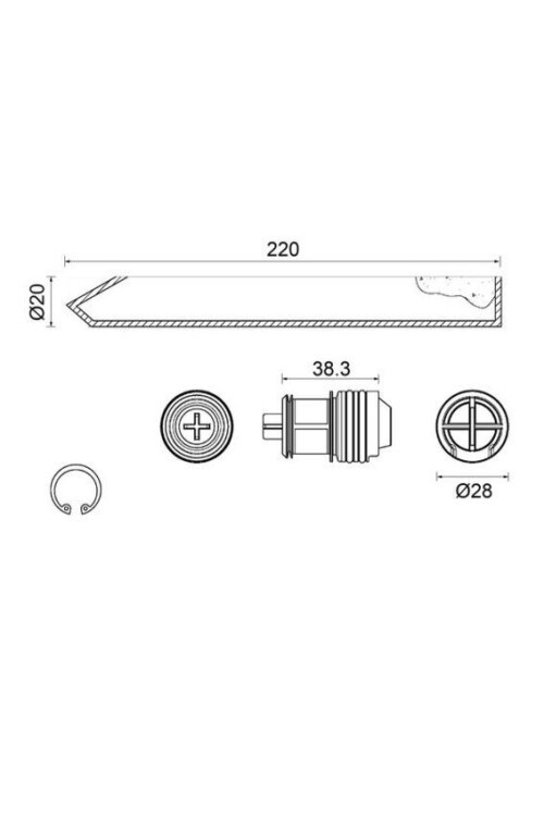 Filter-Trockner und Akkumulator SUZUKI SWIFT