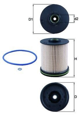 Fuel filter element