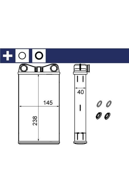 Innenraum-W rmetauscher AUDI A4 00-08