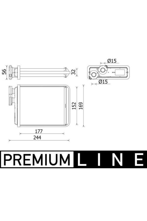 Innenraum-W rmetauscher CITROEN C3 / DS3