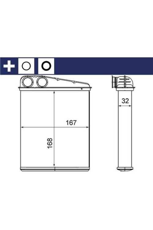 Innenraum-W rmetauscher RENAULT CLIO/NISSAN MICRA