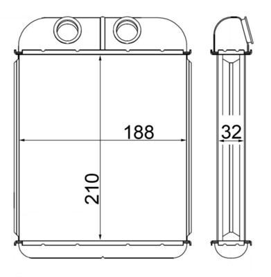 Innenraum-W rmetauscher RENAULT ESPACE IV