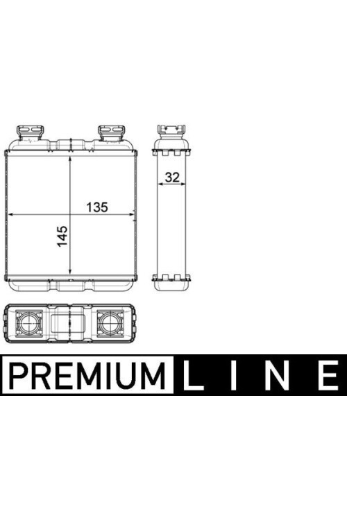 Innenraum-W rmetauscher SMART FORTWO W451