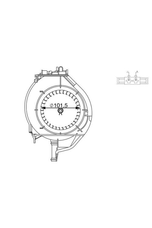 Innenraumgeblaese AUDI A6 C6