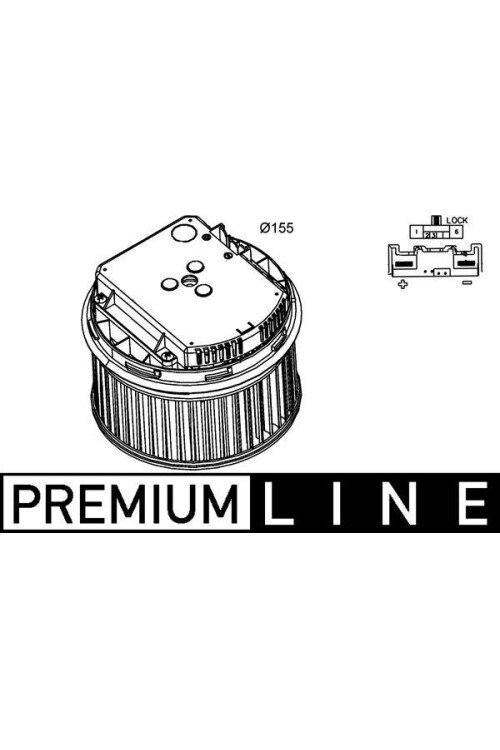 Innenraumgeblaese FORD FOCUS/C-MAX RHD AC