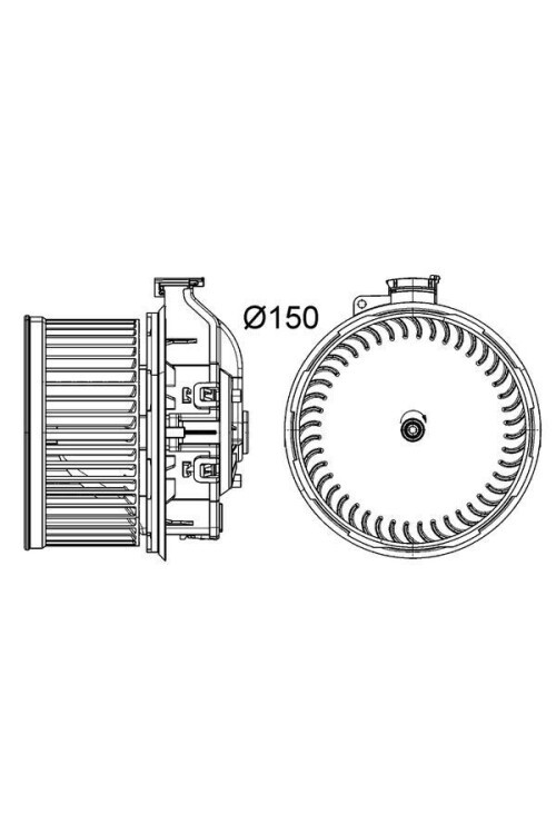 Innenraumgeblaese VW UP