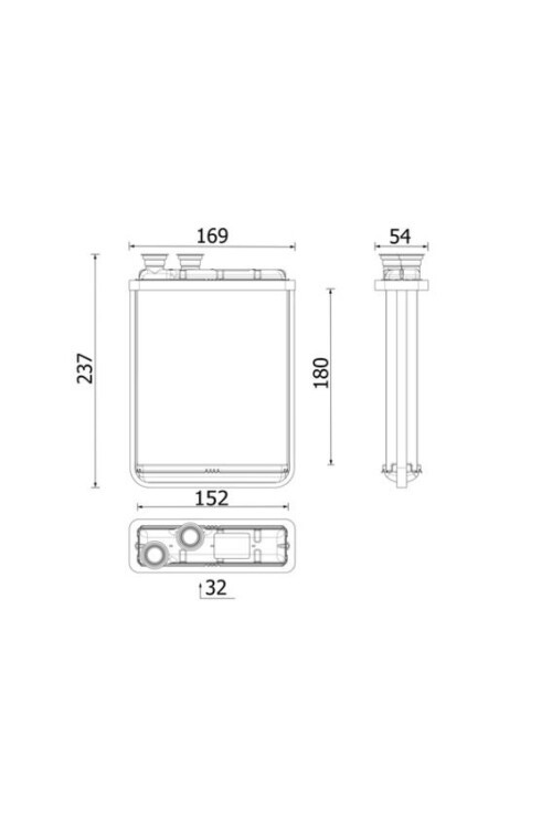 INTERİOR HEAT EXCHANGER PEUGEOT 208