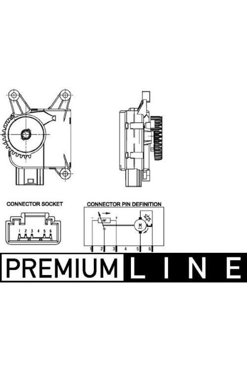 KALORIFER AYAR MOTORU POLO4-5 A1 CORDOBA IBIZA
