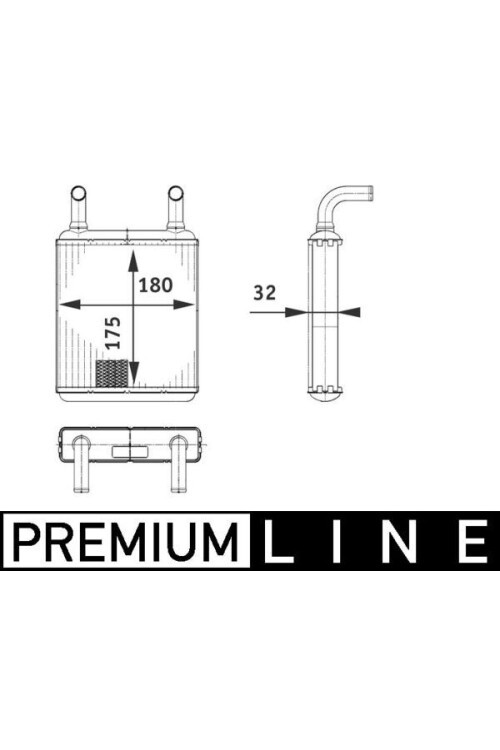 KALORIFER RADYATORU MERCEDES ARKA VITO W639 03>