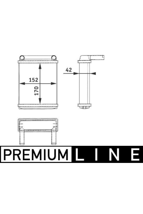 KALORIFER RADYATORU MERCEDES SPRINTER B901>B904 95>06