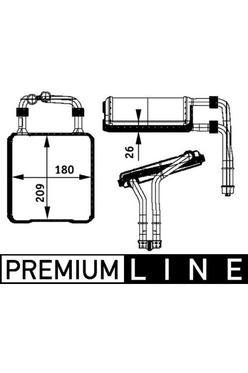 KALORIFER RADYATORU MERCEDES X218 C219 C218 W211