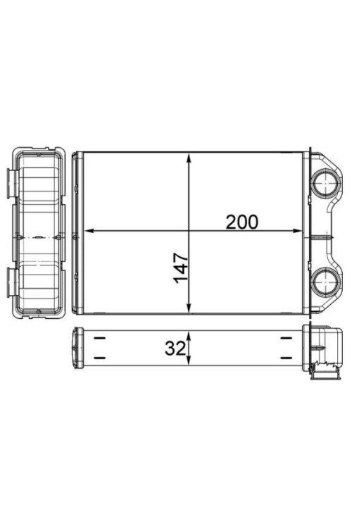 KALORIFER RADYATORU MINI R50 R52 R53