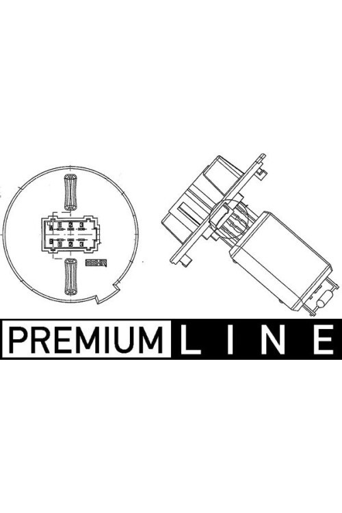 KALORİFER REZİSTANSI CITROEN C3 09>16 DS3 10>15