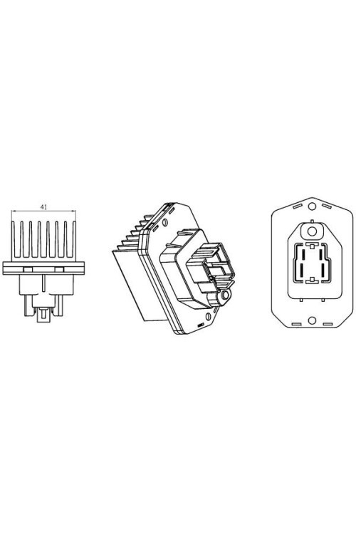 KLIMA FAN REGULATORU LAND ROVER DISCOVERY 3-4 L319 RANGE ROVER SPORT I L320