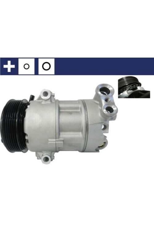 KLİMA KOMPRESÖRÜ FIAT EGEA 15> 500L 12> 1.3D MTJ 1.6 12V 6 KANAL 110 MM