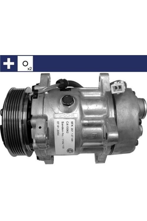 KLİMA KOMPRESÖRÜ PARTNER-BERLINGO-EXPERT-JUMPY-P205-P206-P306-P406-P806-C5-XSARA-BOXER-JUMPER- DUCATO 1.8İ-1.9D-2.0 HDI