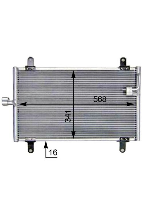 KLİMA KONDENSERİ DUCATO-BOXER-JUMPER 94-06 506x349x22