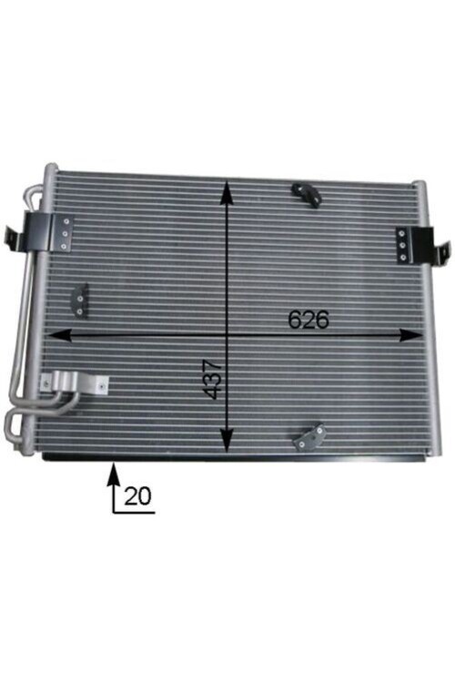 KLIMA RADYATORU BMW E31 90>98