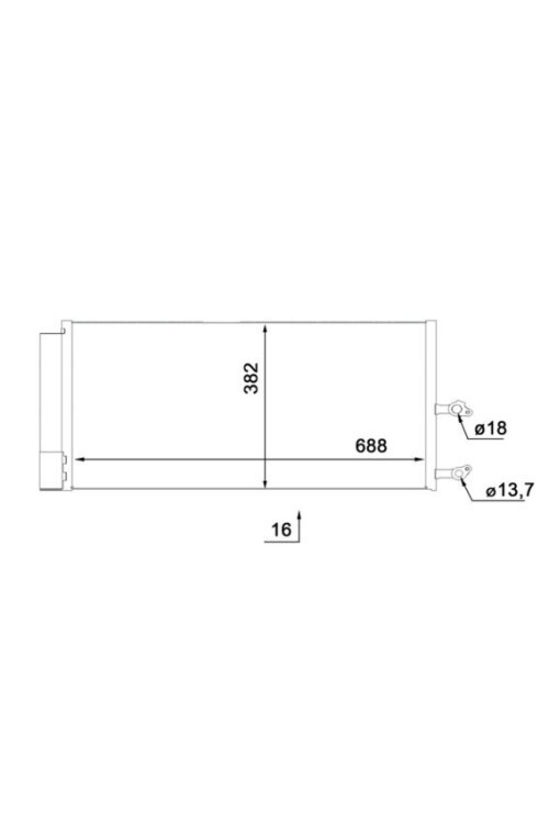 KLIMA RADYATORU KONDANSATÖR VOLVO XC90 II 14>D4-D5 B5 Mild-Hybrid AWD