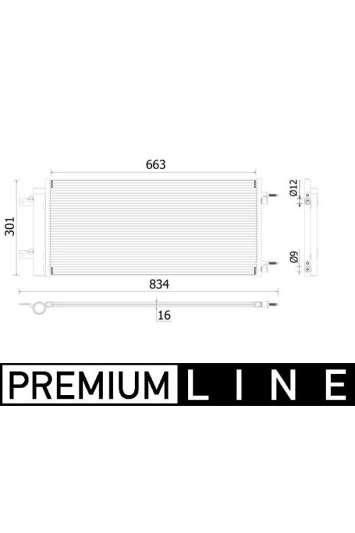 KLİMA RADYATÖRÜ KONDANSATÖRÜ OPEL ASTRA K 15>22