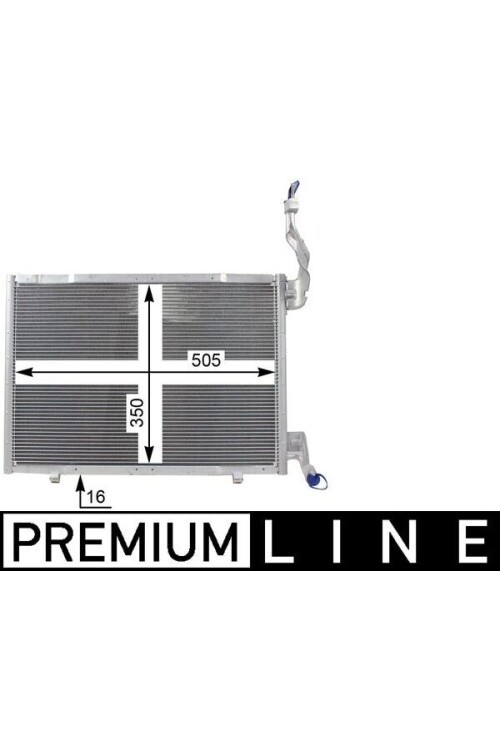 KLIMA RADYATORU KONDENSER FORD B MAX 08> FIESTA 12>17 COURIER 14> 1.5-1.6 TDCI