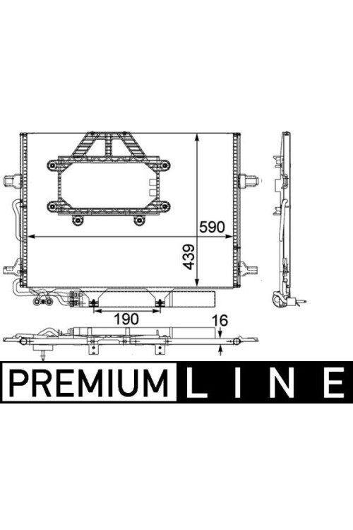 KLIMA RADYATORU MERCEDES C219 W211 S211