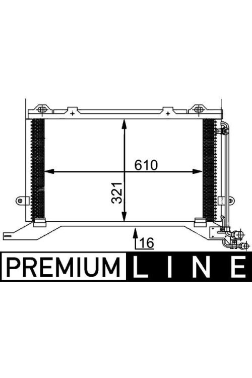 KLIMA RADYATORU MERCEDES E-CLASS W210 S210