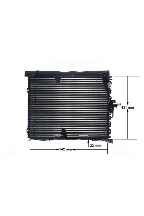 KLIMA RADYATORU MERCEDES W124 S124 C124