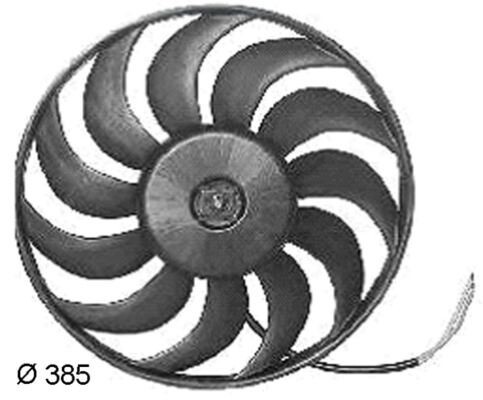 Kühlmittelkühler-/Kondensator-Lüfter AUDI A4 B6 MAIN FAN