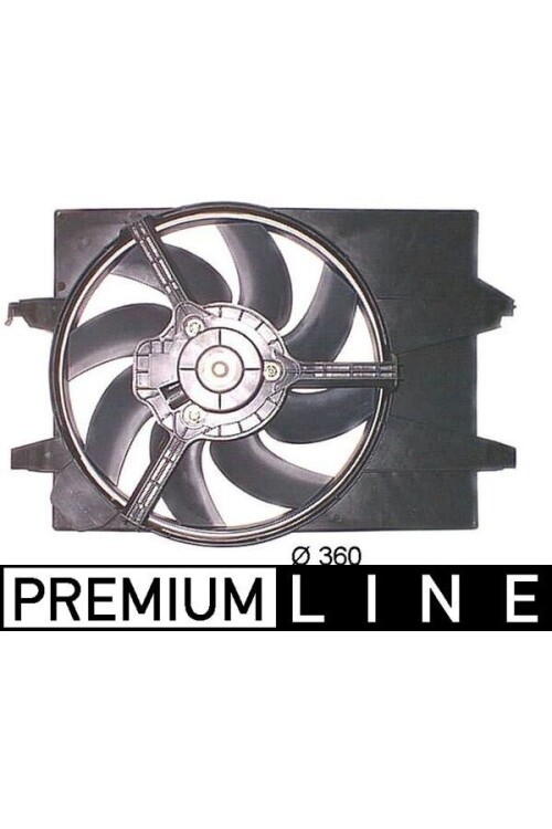 Kühlmittelkühler-/Kondensator-Lüfter FORD FIESTA / FUSION