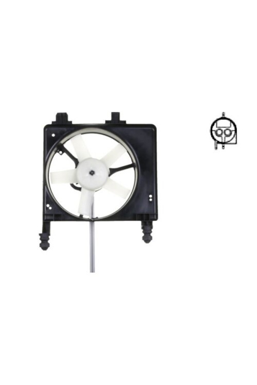 Kühlmittelkühler-/Kondensator-Lüfter FORD FIESTA IV JA . JB